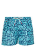 graphic-print swim shorts